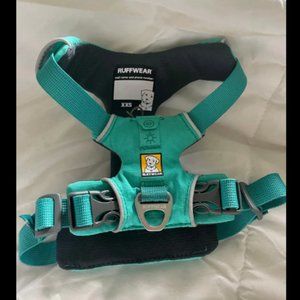Ruffwear XXS Front Range Dog Harness Aurora Teal - only used once!